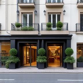 Façade de l’immeuble Rue de la Paix à Lyon
