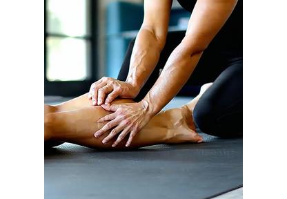 Massage des jambes pour sportifs